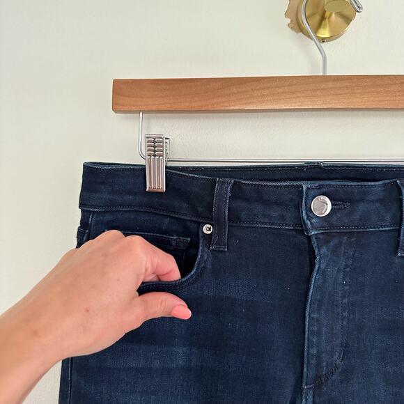 Hudson Krista Super Skinny Crop Release Hem Jeans 29 - Picture 9 of 11